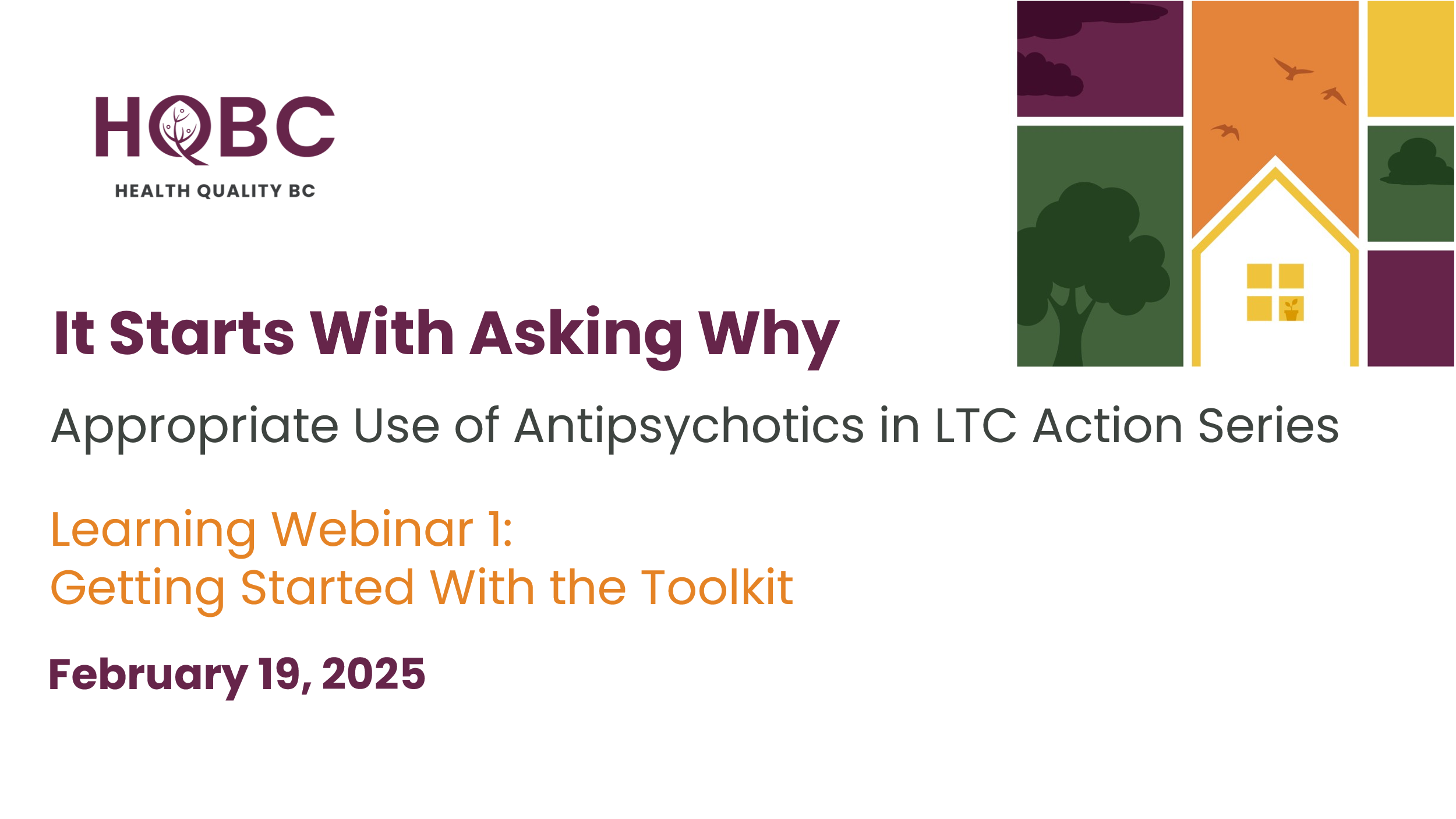 Appropriate Use of Antipsychotics in Long-Term Care – Learning Webinar 1 Thumbnail